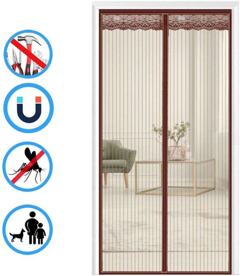 RSIOSL Mosquito Door Screen Curtain, Walk Through Easily, Easy