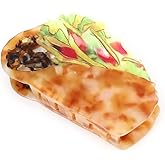 Personalized Acetate Taco Novelty Hair Claw Clip 1 Piece