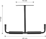 Ihomepark Overhead Garage Storage Hooks Rack 2 Pack Heavy Duty Ceiling Mounted view 2