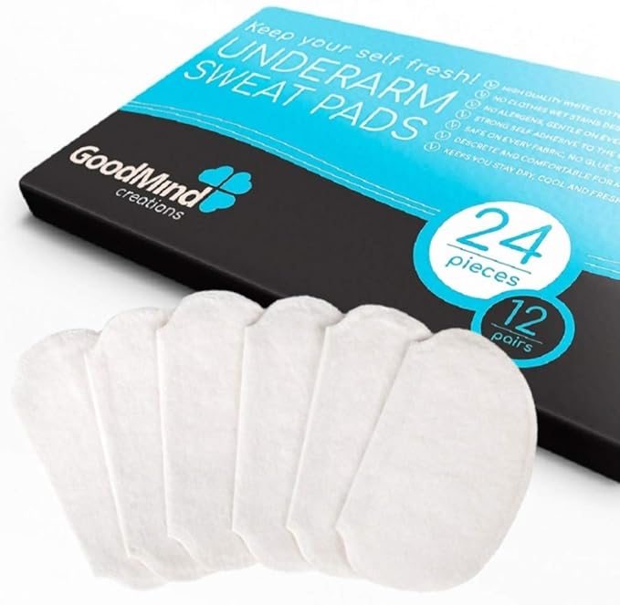 Underarm Sweat Pads [24pcs/12pairs] Keep Your Armpits