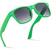 Kids Sunglasses for Boys Girls Age 3-12 Classic Children Sun Glasses UV400 | Fun Colors, Rubberized Frame, UV Protection Shatterproof Lens, Square Kids Toddler Shades for Beach, Travel, Everyday