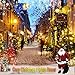 Qedertek Chuzzle Ball Solar String Lights, 15.7ft 20 LED String Lights Outdoor, Waterproof Solar Fairy Lights for Home, Patio, Lawn, Garden, Wedding, Balcony, Party and Holiday Decorations(Warm White)