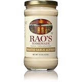 Rao's Homemade Alfredo Sauce | Roasted Garlic Alfredo | 15 oz | Rich & Creamy Pasta Sauce | Carb Conscious, Keto Friendly | P