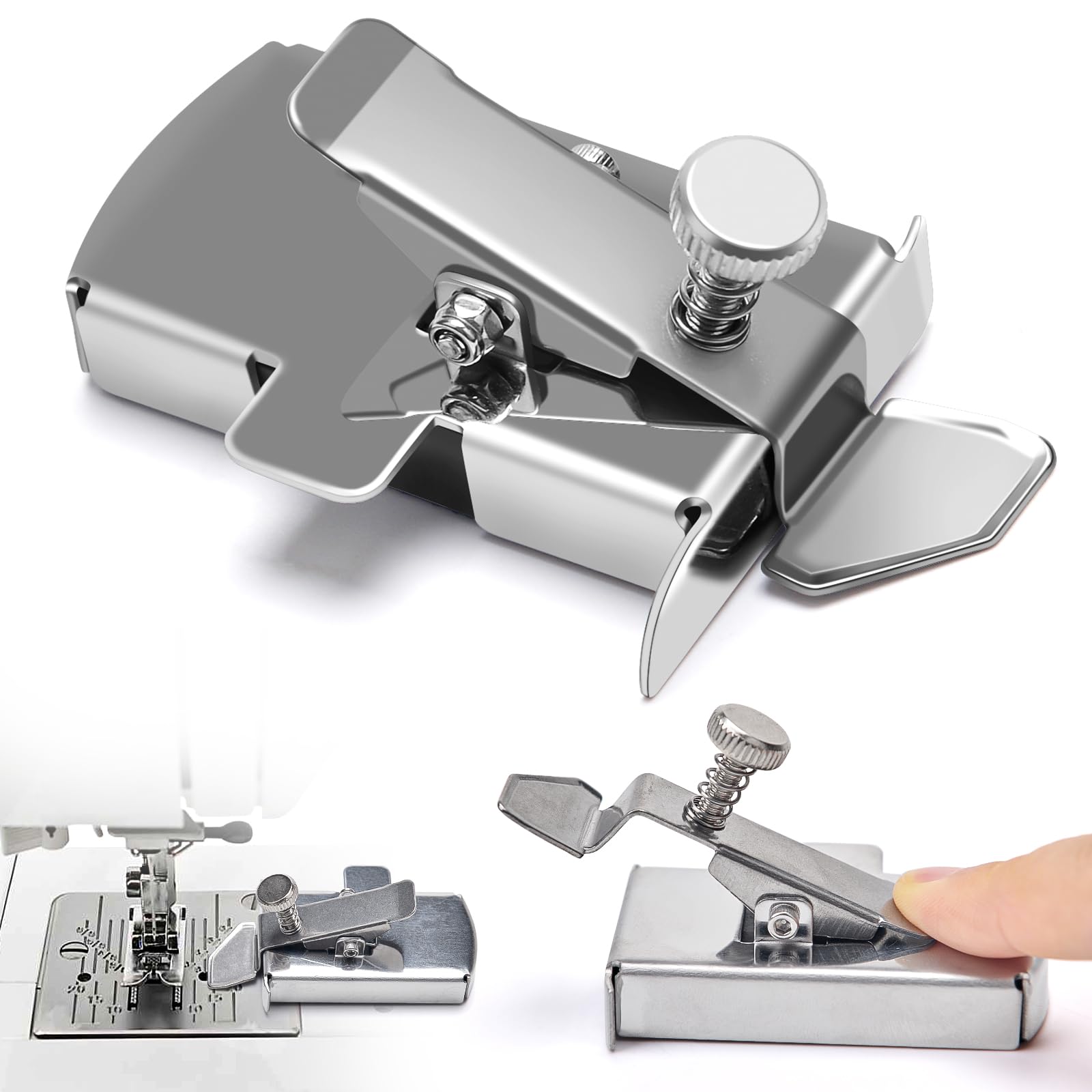 Magnetic Seam Guide for Sewing Machine, Sewing Accessories Quilting Accessories, Multifunctional Guide Tool Compatible with Brother, Overlocker Sewing Machines