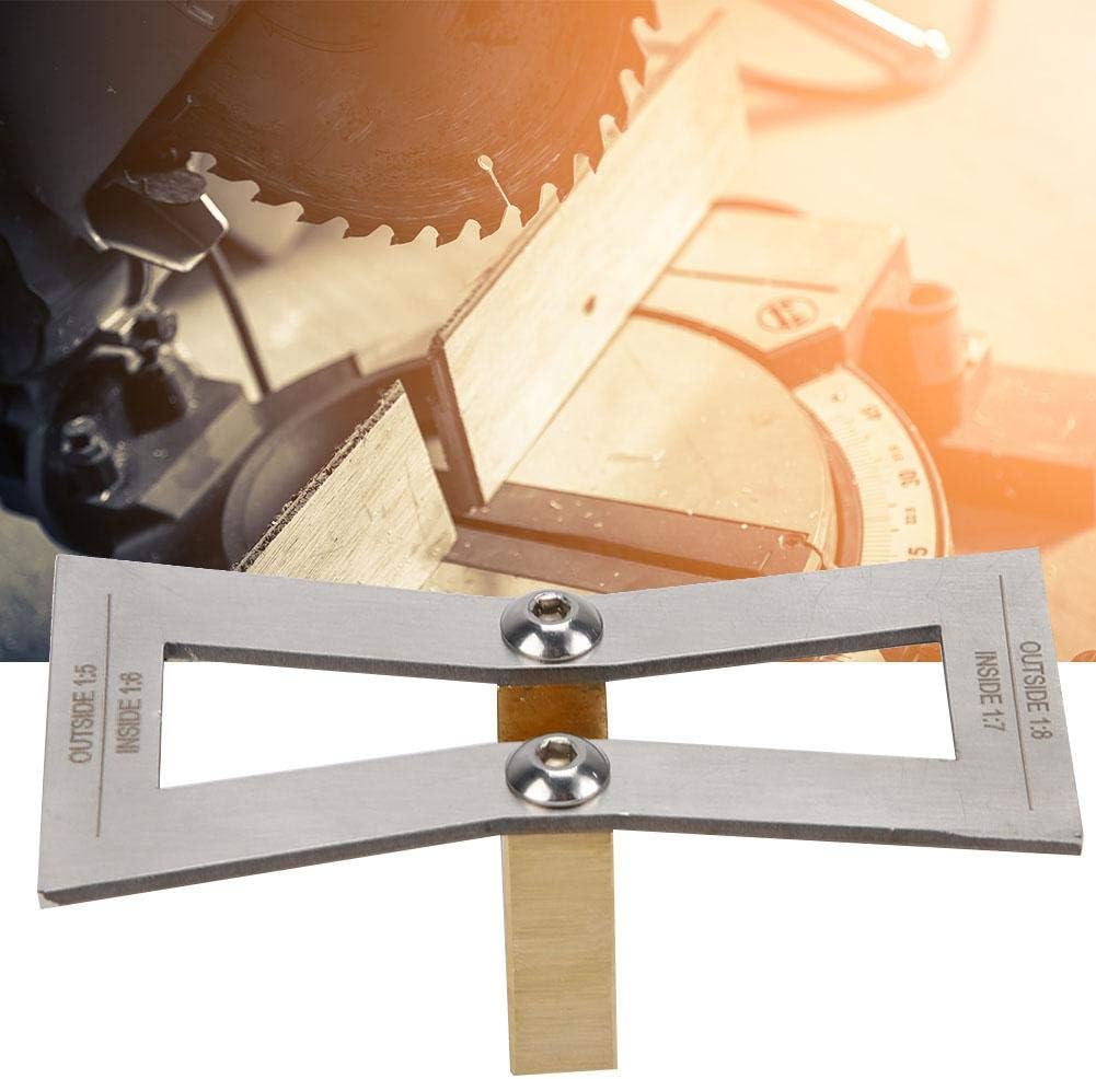 Stainless Steel Swallowtail Gauge Woodworking Tool with Scale for ...