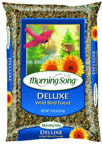 Morning Song 11963 Deluxe Wild Bird Food Bag, 10-Pound