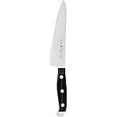 HENCKELS Statement Razor-Sharp 5-inch Compact Chef Knife, German Engineered Informed by 100+ Years of Mastery, Black/Stainless Steel