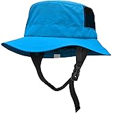 Seektop Surf Bucket Hat with UPF 50+ UV Protection, Waterproof Sun Hat with Adjustable Chin Strap for Surfing, Water Sports