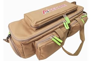 Acecare PCP Air Tank Carry Bag with Pouches Large Size Zipper Backpack for 6.8L/9L/12L Paintball Tank