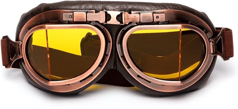 amber motorcycle goggles
