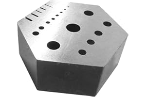 FINDINGKING Anvil Hexagon Blacksmith Watch Drilling Tool