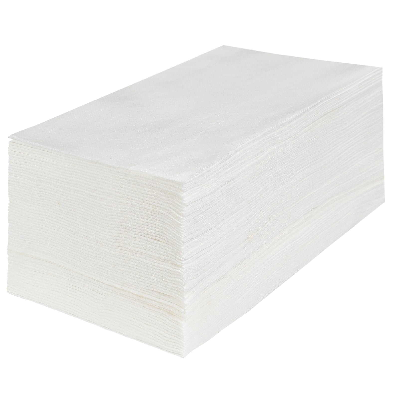 JEBBLAS Disposable Cloths - All Purpose Kitchen Cloths - White, 60 Count