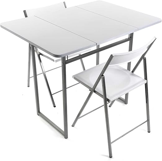 Mesa de cocina plegable con sillas Las mejores mesas.