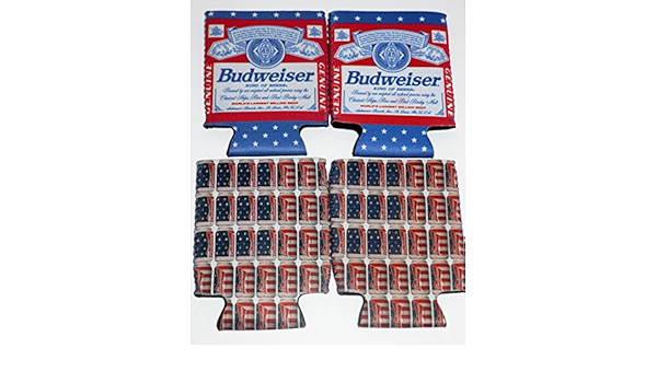 Juego de 4 – busweiser Koozie cerveza Soda puede refrigerador ...
