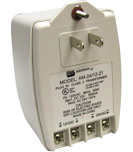 Universal 12 Volt Class 2 Transformer