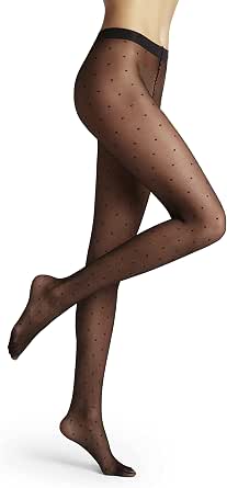FALKE womens Dot W Ti, Black (Black 