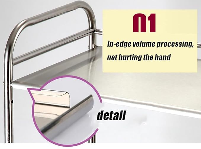 LXLA- Estante De Cocina De 5 Niveles Acero Inoxidable 304 El ...