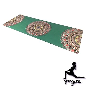 WYQWAN Estera De Yoga: Antideslizante, Absorbe El Sudor ...