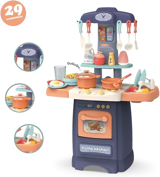 purple kids kitchen