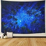 Leofanger Starry Forest Tapestry Wall Hanging Starry Night Tapestry Galaxy Tapestry Mandala Bohemian Tapestry Milky Way Tapestry Night Sky Tapestry Tree Tapestry