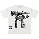 SOLY HUX Men's Y2k Graphic T Shirts Short Sleeve Streetwear Tops Hip Hop Grunge Clothes
