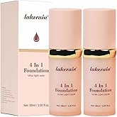 Foundation 4 in 1 - Color Changing, Medium Coverage, Hypoallergenic, Long-lasting & Waterproof, Neutral Finish