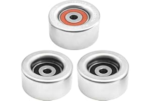 Vkinman Idler Pulley Kit Replacement for Toyota 4Runner Tacoma Fortuner Tundra J Cruiser Hilux III, 1660331040 166030P030 166