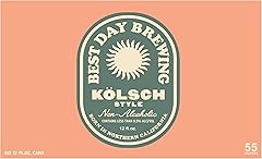 Best Day Brewing Non-Alcoholic Kolsch 6pk Cans, 12 FZ