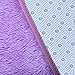 YJ.GWL Oval Fluffy Area Rugs for Bedroom and Living Room Shaggy Cute Plush Nursery Carpet for Kids Baby Girls Bedroom and Dorm Fuzzy Home Decor Carpet 2.6' X 5.3' Purple