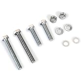 SmartSign - K-KIT2 Post Attachment Kit - 2 Bolts for Heavy Duty Posts and 2 Bolts for Economy Posts | 2.5" x 0.3125" Bolt Kit - Updated