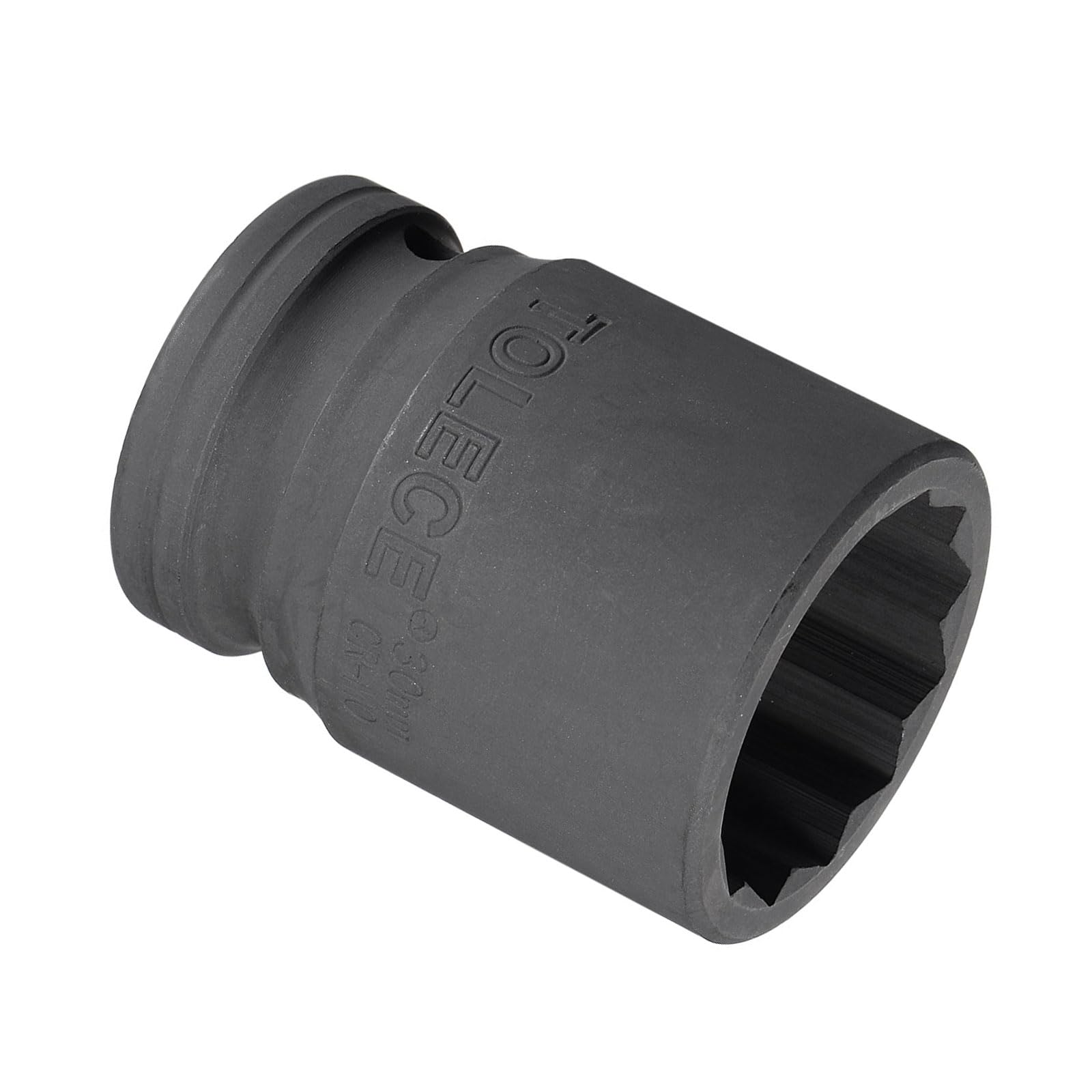 CoCud Impact Socket, 3/4" Drive 30mm Socket 56mm Length, CR-MO 12 Point - (Applications: for DIY Hand Making Repairing)