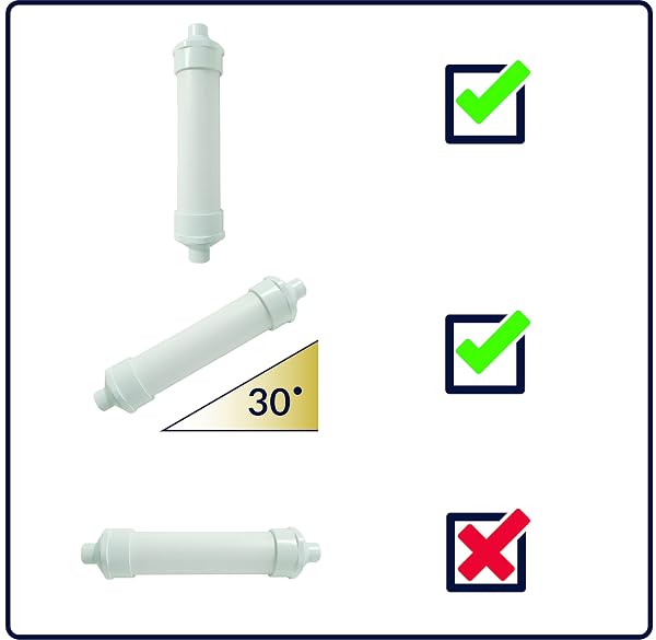 AMERICAN VALVE CONDENSATERX CONDENSATE NEUTRALIZER FORMULATED FOR HIGH-EFFICIENCY CONDENSING BOILERS AND TANKLESS HEATERS, WHITE
