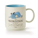 Eeyore "Mornings" Coffee Mug from Winnie the Pooh