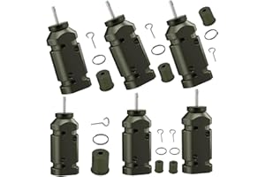 GENERIC 6 Packs of Alarm Perimeter,12 Gauge Camping Trip Wire Alarm Eary Warning Security System for Outdoors (Green)