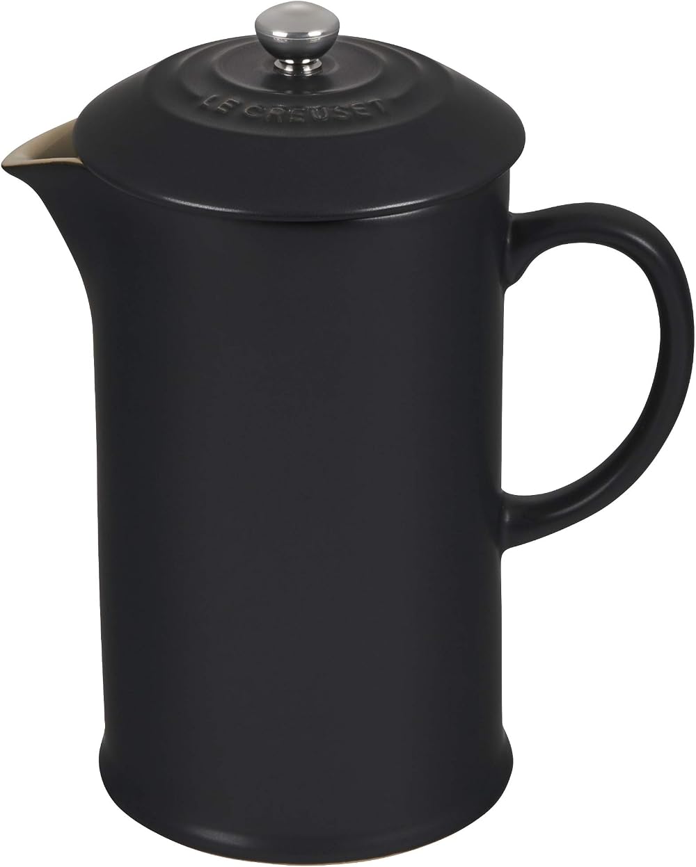 Le Creuset Stoneware Cafetière French Press 1 L Satin Black 91028200000000