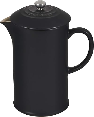 Le Creuset Stoneware Cafetière French Press 1 L Satin Black 91028200000000