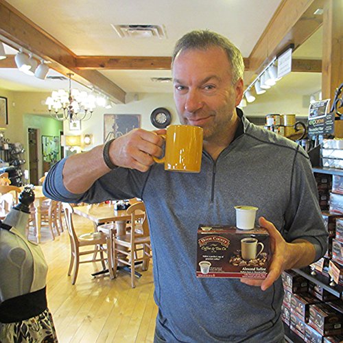 Door County Coffee, Single-Serve Cups for Keurig Brewers, Almond Toffee, 12 Count