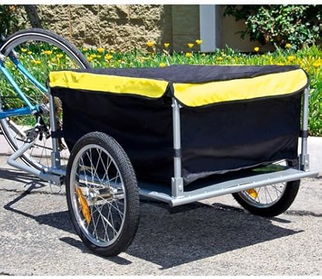 shopping cart bike trailer