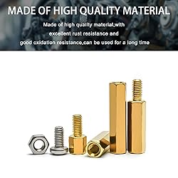 M3 Hex Male Female Brass Spacers Standoffs Screws