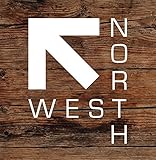 NW Die-cut Sticker (White)