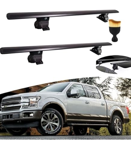 thumbnail image 2 of Universal Roof Rack No Rails Lockable Roof Rail Rack Cross Bars For Ford F- 150 SuperCrew Cab 2015-2024 2025,Universal Luggage Carrier Cargo Bars, Aluminum Alloy S For Luggage,Kayak,Cargo Carrier,Ski Rack Car Roof Rack 2 of 14