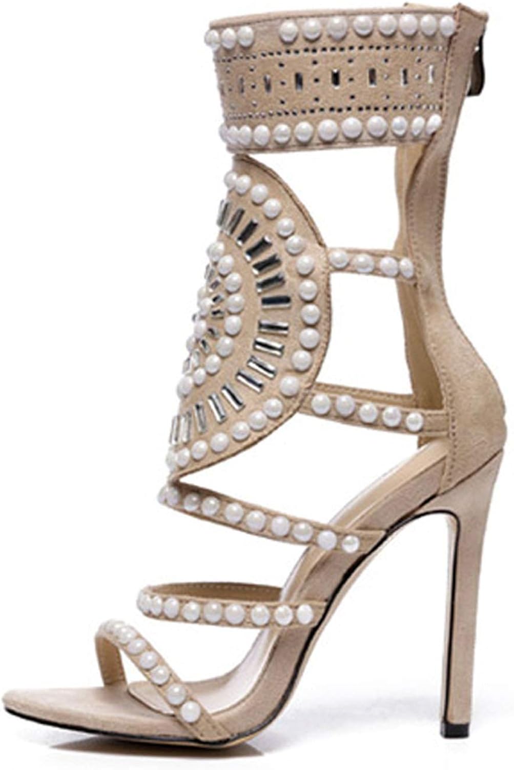 diamond sandal heels