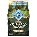 Blue Life Protection Dog Food Blue Buffalo Blue Colorado Roast Natural Adult Dry Dog Food With Real Lamb (1 Count), 4 Lb