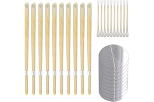 HANNAHCOS (Yellow, 1 Count (Pack of 10) Ear Pick Earwax Removal Kit, Ear Cleaning Tool Set, Ear Curette Ear Wax Remover Tool,Gift Options for Your Family