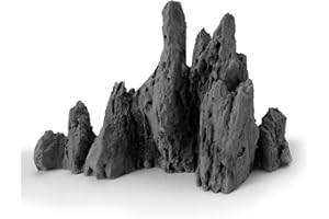 FZONE Aquarium Rocks Aquascaping, Micro Resin Seiryu Rock for Aquascaping