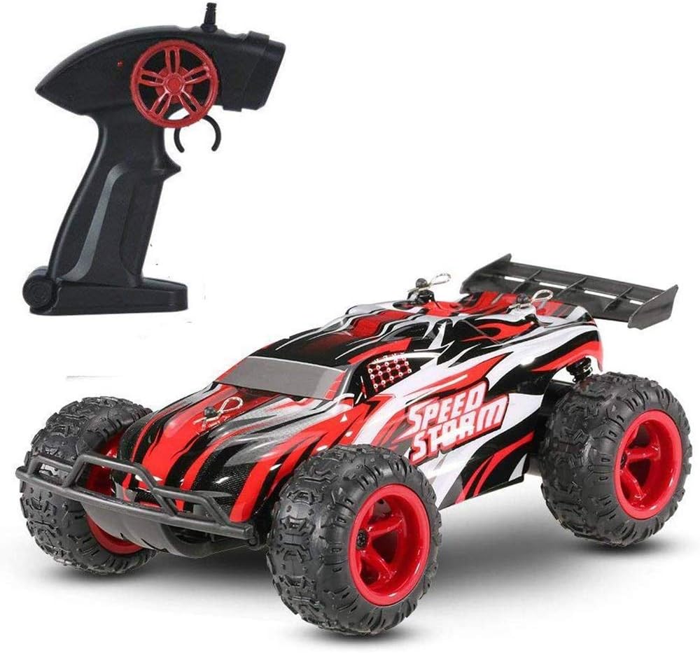 Krct 1 22 Scale Rechargeable Rc Racing Car km H High Speed Remote Control Rally Auto 2 4ghz Professional Radio Control Off Road Vehicle Red Electric Toy Car Amazon Co Uk Kitchen Home