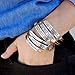 Sweet Romance Enjoy The Journey Inspirational Message Bar Bangle Bracelet - Graduation Gift