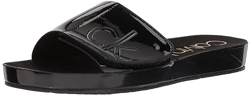 calvin klein women's marlina flat sandal