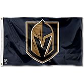 Vegas Golden Knights Primary Logo Banner Flag