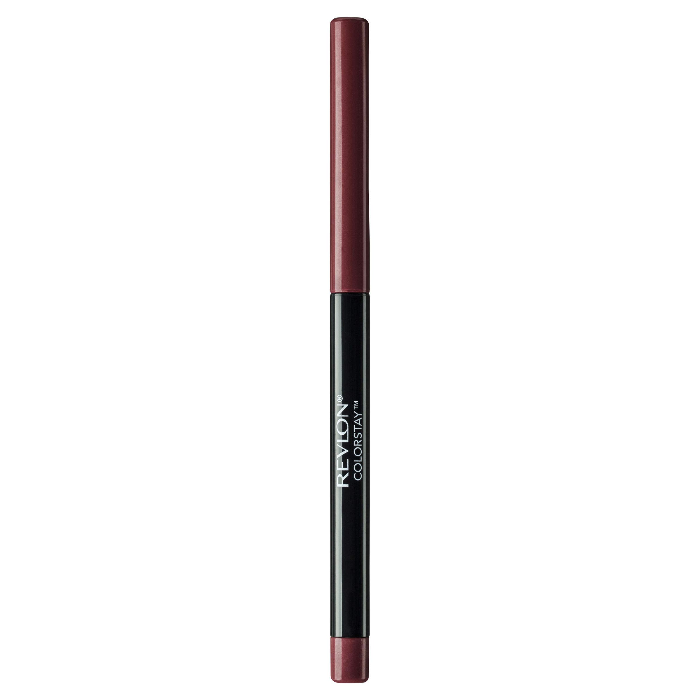 Revlon ColorStay Lip Liner Pencil with Built-in Sharpener, Longwearing & Defined Rich Lip Colors, Wine (670) — image 1